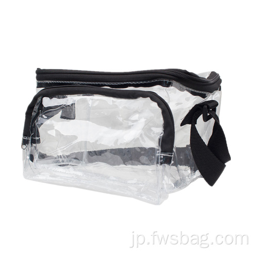 耐水性培地透明なPVCランチバッグ